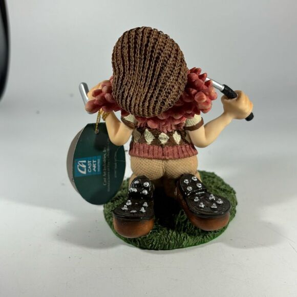 Vintage Slapstix Bye Bye Birdie Golfer Clown Figurine 4 ⅝” Tall 1997 Cast Art‎ - Picture 2 of 5